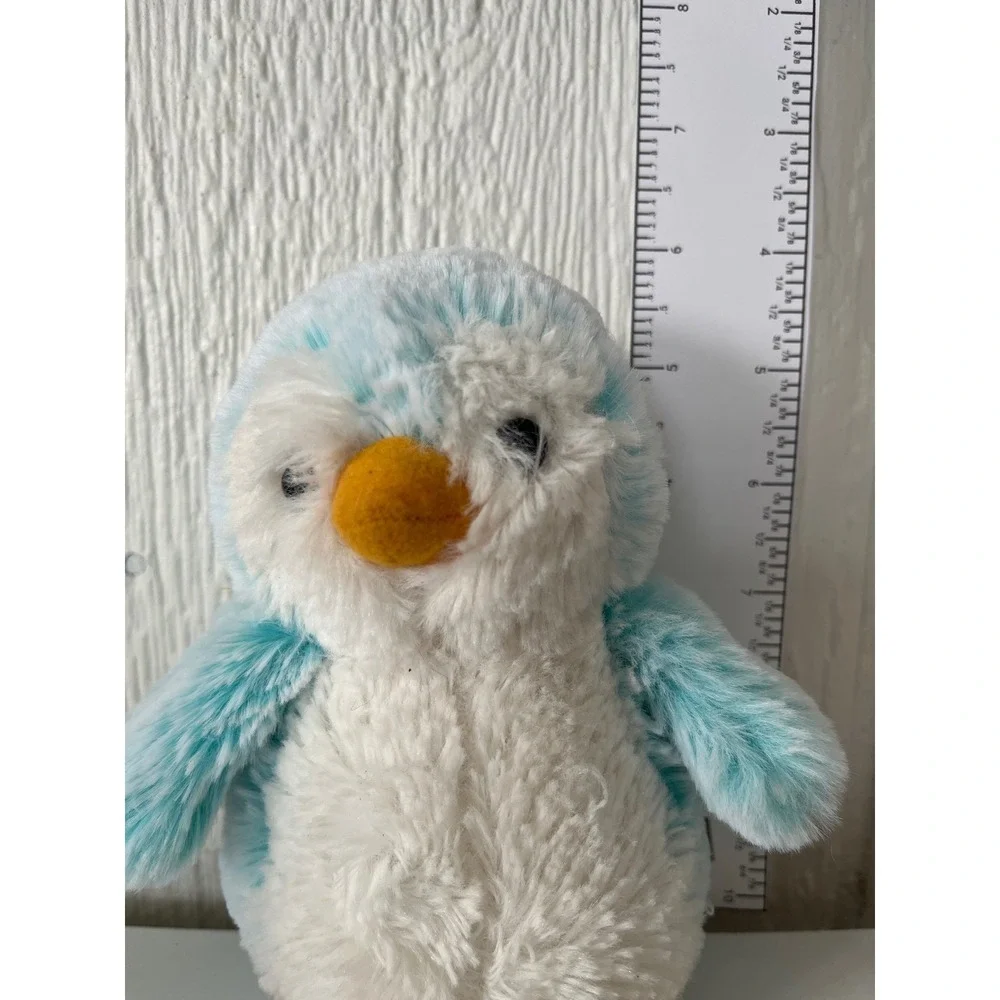 Aurora World Plush Penguin Stuffed Animal Toy Blue White Small